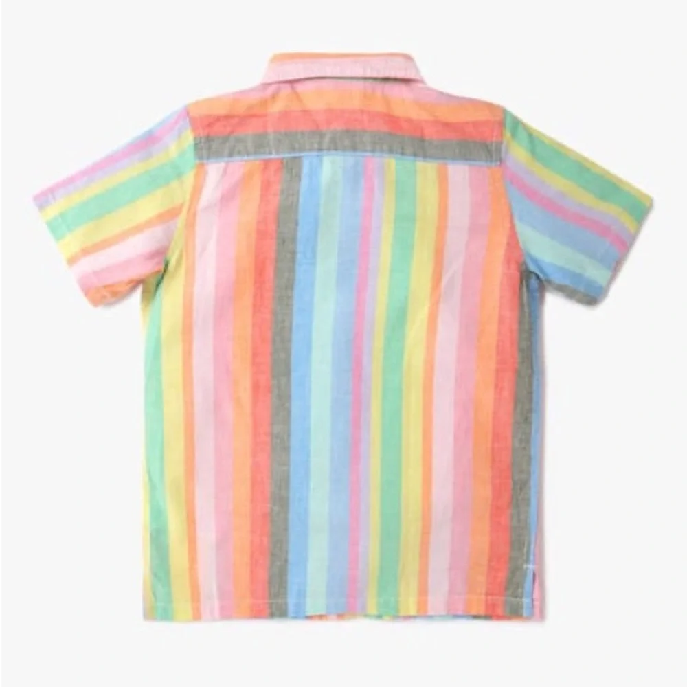 GAP Multicolor Striped Button Down Shirt